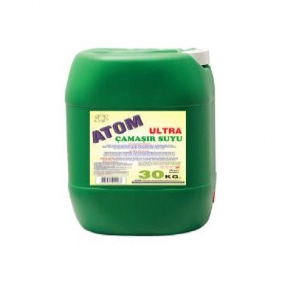 Atom Ultra Yoğun Kıvamlı Çamaşır Suyu 30 Kg Atom Ultra Yoğun Kıvamlı Çamaşır Suyu 30 Kg