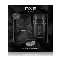 Axe Black Edt 100 Ml Erkek Parfümü + 150 Ml Deodorant Set Axe Black Edt 100 Ml Erkek Parfümü + 150 Ml Deodorant Set