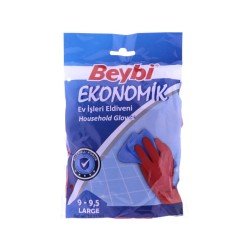 Beybi Ekonomik Bulaşık Eldiveni No 9-9.5 Large Beybi Ekonomik Bulaşık Eldiveni No 9-9.5 Large