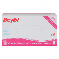 Beybi Muayene Eldiveni  Lateks Pudrasız S 100 Adet Beybi Muayene Eldiveni  Lateks Pudrasız S 100 Adet