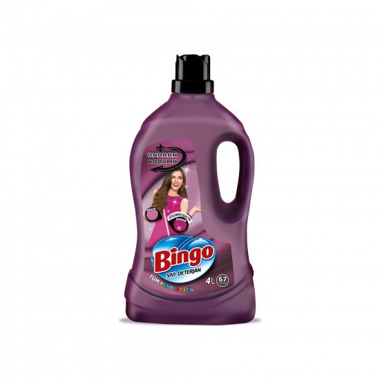 Bingo Onaran Koruma Sıvı Bakım Çamaşır Deterjanı 4 lt