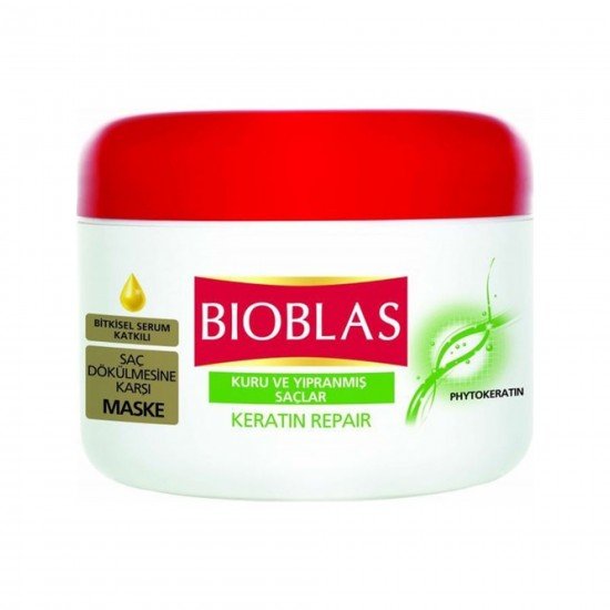 Bioblas Kuru & Yıpranmış Saçlar İçin Dökülme Karşıtı Bakım Maskesi 200 Ml