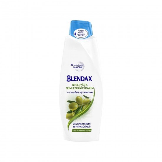 Blendax Yıpranmış Saçlar İçin Zeytinyağı Özlü Saç Kremi 550 Ml Blendax Yıpranmış Saçlar İçin Zeytinyağı Özlü Saç Kremi 550 Ml