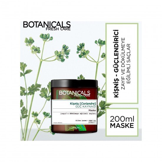 Botanicals Fresh Care Kişniş Güç Kaynağı Maske 200 ml