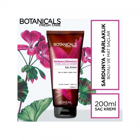 Botanicals Fresh Care Sardunya Parlaklık İksiri Bakım Kremi 200 ml