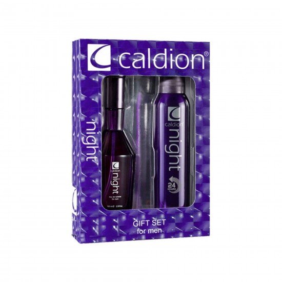 Caldion Night Edt 100 ml + Deodorant 150 ml Erkek Parfüm Seti