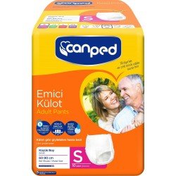 Canped Emici Külot Küçük Boy S 10 Adet Canped Emici Külot Küçük Boy S 10 Adet