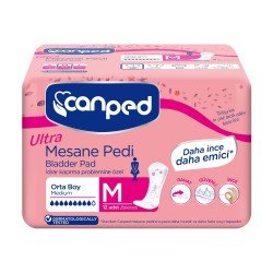 Canped Ultra Mesane Pedi Orta M 12 Adet Canped Ultra Mesane Pedi Orta M 12 Adet