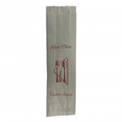Çatal-Kaşık-Bıçak Kılıfı Kese Kağıdı Baskılı 7x27 Cm 1 Kg