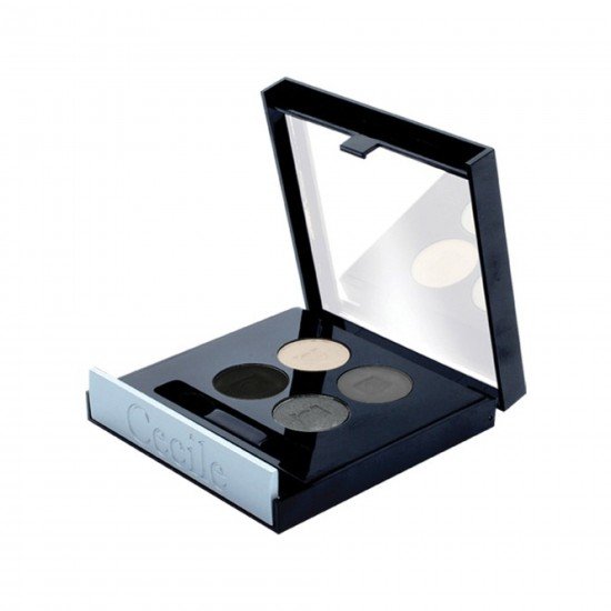 Cecile 4 Lü Far Matte Quatro Eyeshadow 801 Cecile 4 Lü Far Matte Quatro Eyeshadow 801