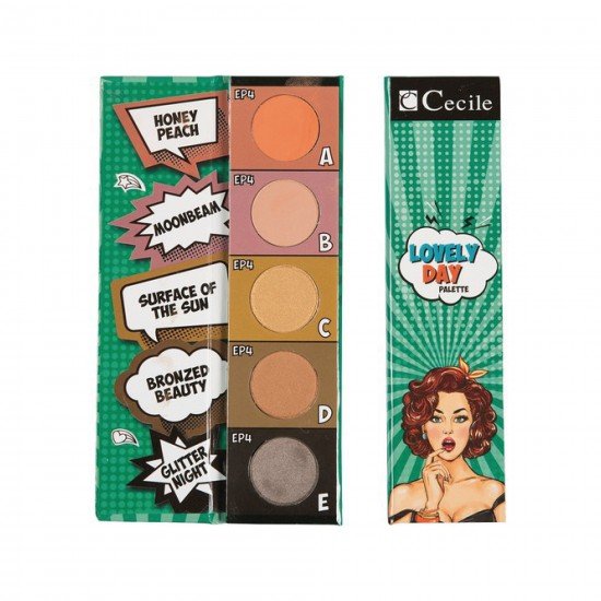 Cecile Eyeshadow Palette EP 04 Cecile Eyeshadow Palette EP 04