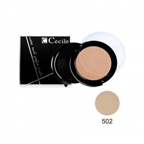 Cecile Matte Touch Perfect Powder Toz Pudra 502 Cecile Matte Touch Perfect Powder Toz Pudra 502