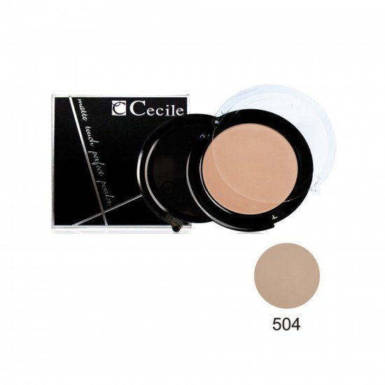 Cecile Matte Touch Perfect Powder Toz Pudra 504 Cecile Matte Touch Perfect Powder Toz Pudra 504
