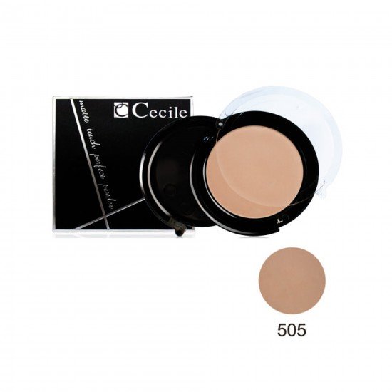 Cecile Matte Touch Perfect Powder Toz Pudra 505 Cecile Matte Touch Perfect Powder Toz Pudra 505