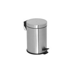 Cleanox Paslanmaz Krom Pedallı Çöp Kovası 3 Lt Cleanox Paslanmaz Krom Pedallı Çöp Kovası 3 Lt