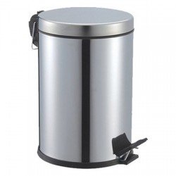 Cleanox Paslanmaz Krom Pedallı Çöp Kovası 8 Lt Cleanox Paslanmaz Krom Pedallı Çöp Kovası 8 Lt
