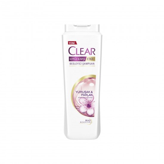 Clear Women Kadınlara Özel Yumuşak Parlak Saçlar İçin Kiraz Çiçeği Şampuan 500 ML