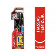 Colgate Mikro İnce Siyah Diş Fırçası Yumuşak 1+1 Colgate Mikro İnce Siyah Diş Fırçası Yumuşak 1+1