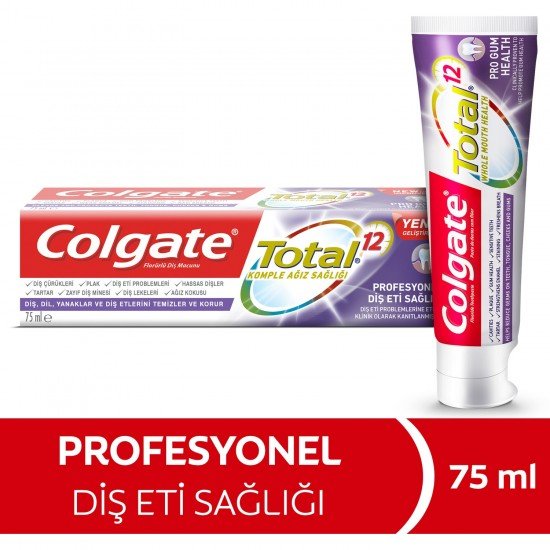 Colgate Total Profosyonel Diş Eti Sağlığı Diş Macunu 75 ml