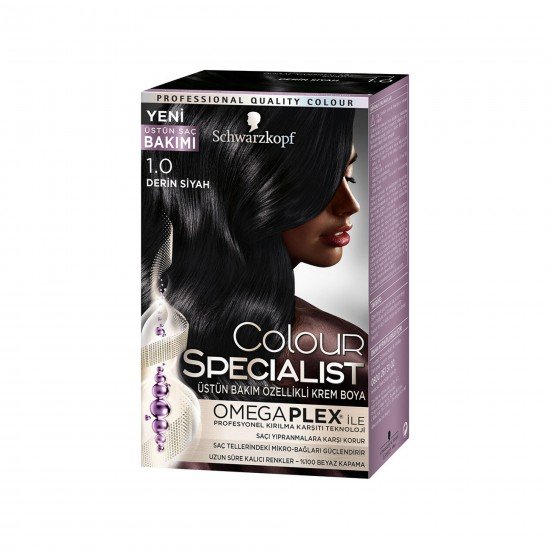 Colour Specialist Saç Boyası 1.0 Derin Siyah