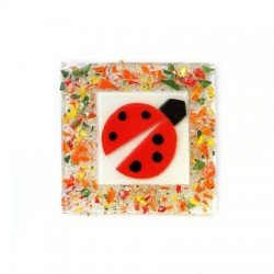 Dekoratif Cam Banyo Gider Kapağı Süsü 10X10 cm Dekoratif Cam Banyo Gider Kapağı Süsü 10X10 cm