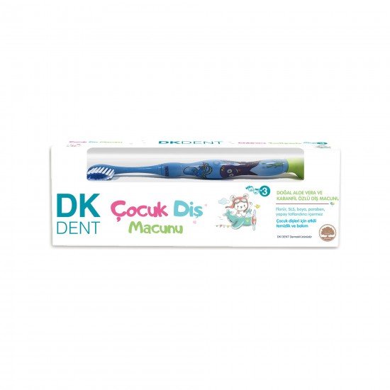 Dermokil DK Dent Çocuk Diş Macunu + Fırçalı 50 ML