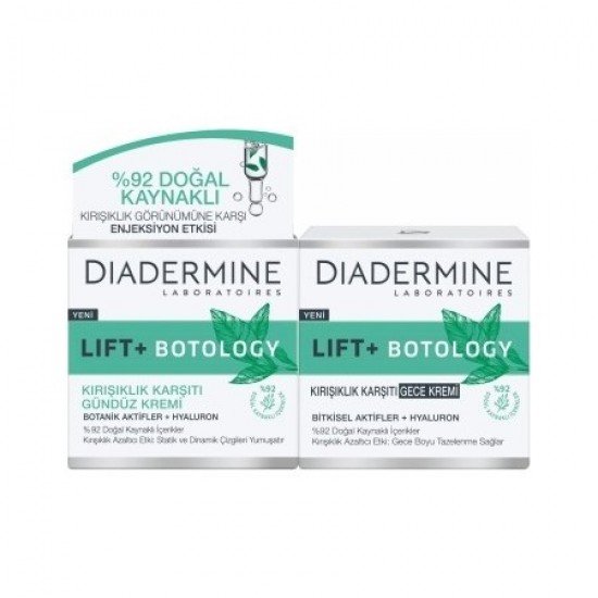 Diadermine Lift+ Botology Gündüz Kremi 50 ml + Gece Kremi 50 ml