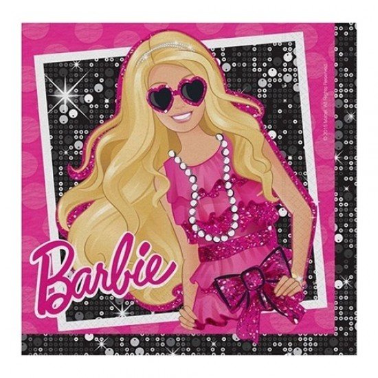 Disney Barbie Klasik Kağıt Peçete 33X33 Cm 16lı