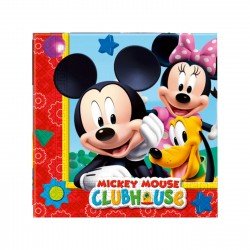 Disney Mickey Mouse Kağıt Peçete 20 Adet 33x33 cm Disney Mickey Mouse Kağıt Peçete 20 Adet 33x33 cm