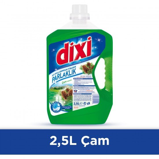 Dixi Çam Kokulu Sıvı Yüzey Temizleyici 2500 Gr Dixi Çam Kokulu Sıvı Yüzey Temizleyici 2500 Gr