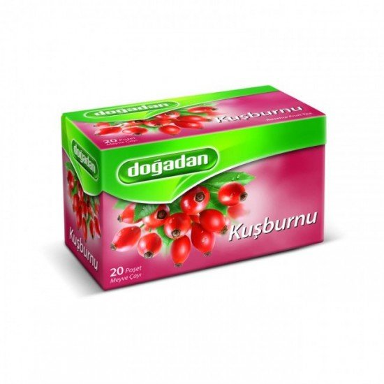 Doğadan Bardak Poşet Çay Kuşburnu Aromalı 20 Adet Doğadan Bardak Poşet Çay Kuşburnu Aromalı 20 Adet
