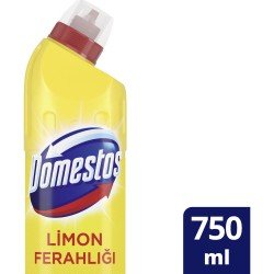 Domestos Limon Ferahlığı Yoğun Kıvamlı Çamaşır Suyu 750 Ml Domestos Limon Ferahlığı Yoğun Kıvamlı Çamaşır Suyu 750 Ml
