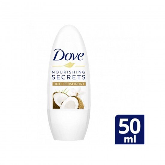 Dove Deodorant Roll-On Coconut 50 Ml