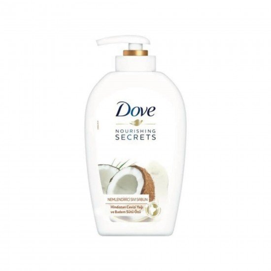 Dove Hindistan Cevizi Yağı Ve Badem Sütü Özlü Nemlendiricili Sıvı Sabun 500 Ml