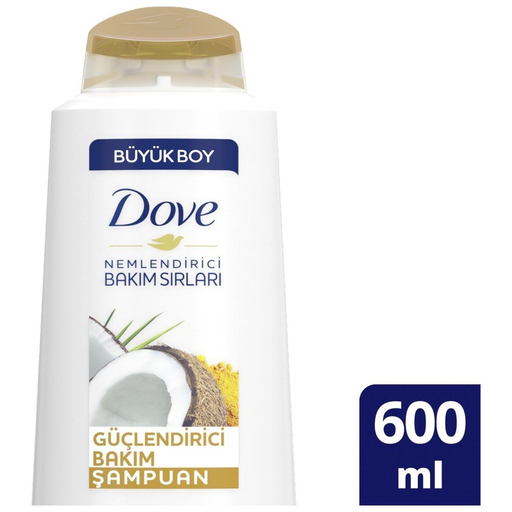 Dove Hindistan Cevizi Yağı ve Badem Sütü Özlü Şampuan 600 Ml