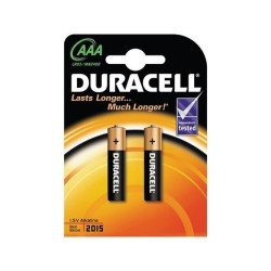 Duracell AAA İnce Pil Paket 2 Lİ Duracell AAA İnce Pil Paket 2 Lİ