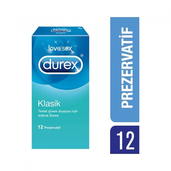 Durex Klasik Prezervatif 12li