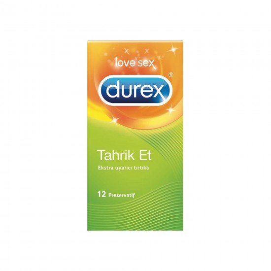 Durex Tahrik Et Tırtıklı Prezervatif 12li