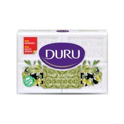 Duru Saf&Doğal Kalıp Banyo Sabunu Zeytinyağlı 4x150 600 Gr Duru Saf&Doğal Kalıp Banyo Sabunu Zeytinyağlı 4x150 600 Gr