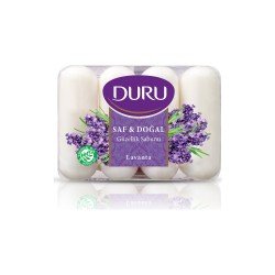 Duru Saf&Doğal Lavanta Güzellik Sabunu 4x70gr 280 GR Duru Saf&Doğal Lavanta Güzellik Sabunu 4x70gr 280 GR