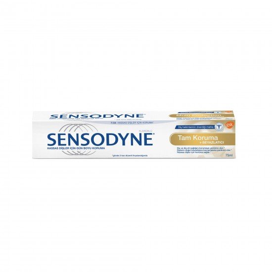 EKLI Sensodyne Tam Koruma & Beyazlatıcı Diş Macunu 75 Ml