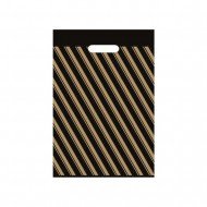 Ecoplast Takviyeli Poşet Çizgili 33X45 No:3 - 50'li Ecoplast Takviyeli Poşet Çizgili 33X45 No:3 - 50'li