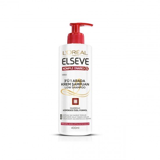 Elseve Komple Onarıcı 5 3ü1 Arada Krem Şampuan