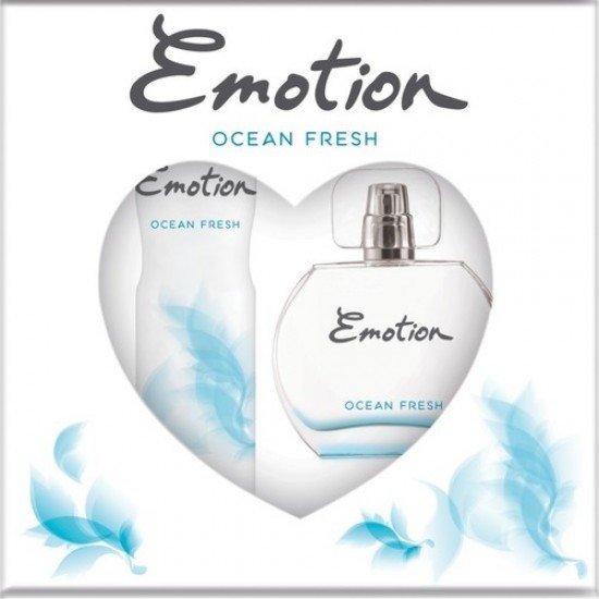 Emotion Ocean Fresh EDT Kadın Parfüm 50 ml & Deodorant 150 Ml Emotion Ocean Fresh EDT Kadın Parfüm 50 ml & Deodorant 150 Ml