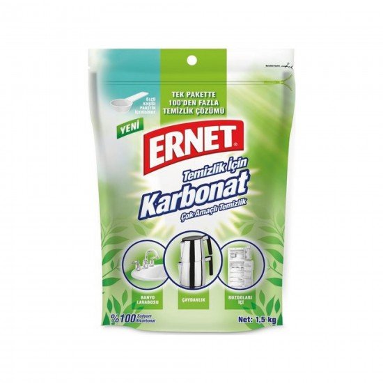 Ernet Temizlik İçin Karbonat 1,5 KG