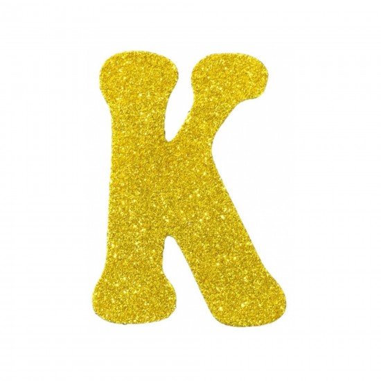 Eva Simli K Harfi Gold 12 Cm