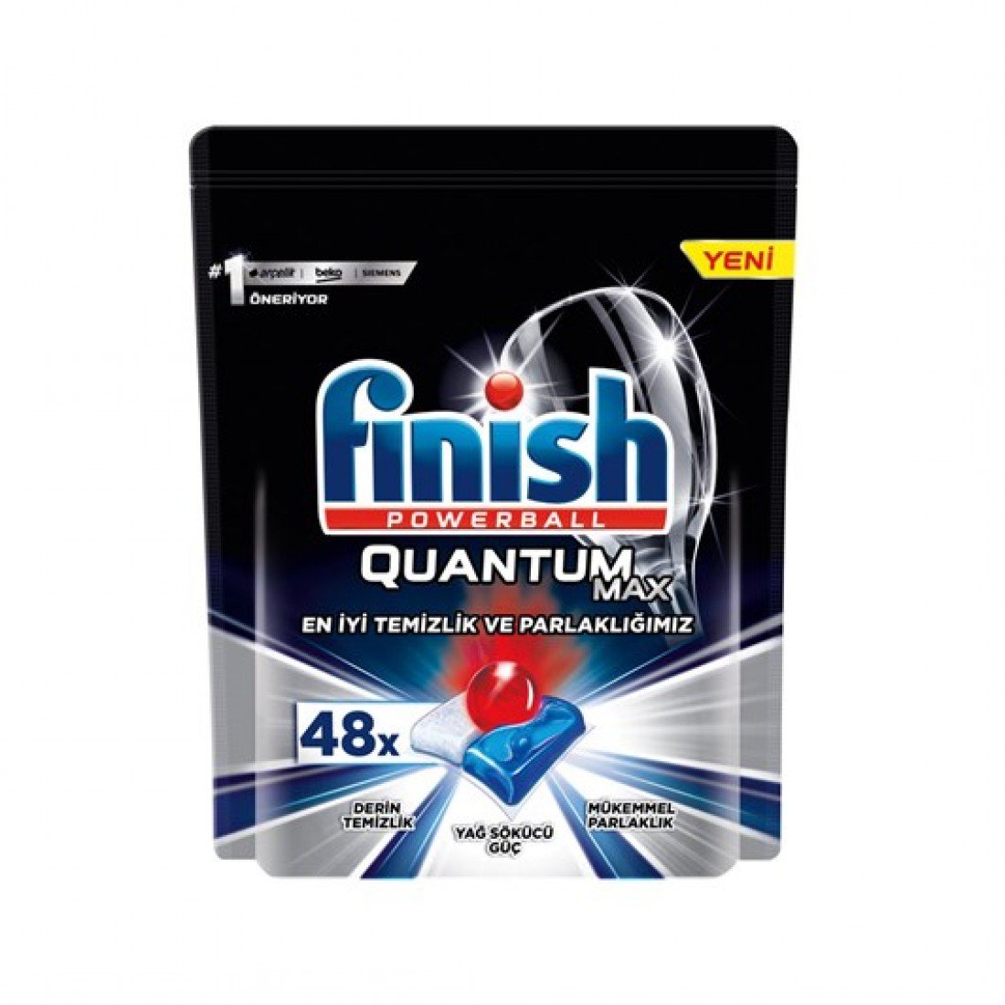 Finish Quantum Max Bulaşık Makinesi Deterjanı 48 Tablet