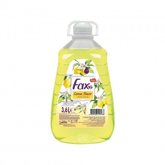Fax Limon Çiçeği Sıvı Sabun 3,6 Lt