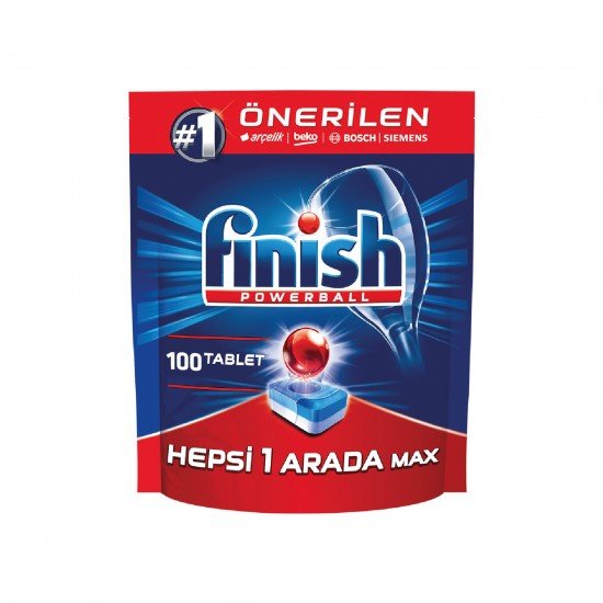 Finish Hepsi Bir Arada Bulaşık Makinesi Deterjanı 100 Tablet Finish Hepsi Bir Arada Bulaşık Makinesi Deterjanı 100 Tablet