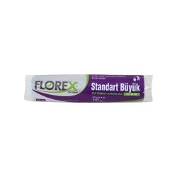 Florex Standart Büyük Boy Çöp Torbası Siyah  10 Adet 65 X 80 Cm Florex Standart Büyük Boy Çöp Torbası Siyah  10 Adet 65 X 80 Cm